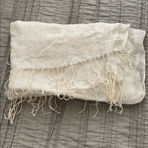 Cream Scarf